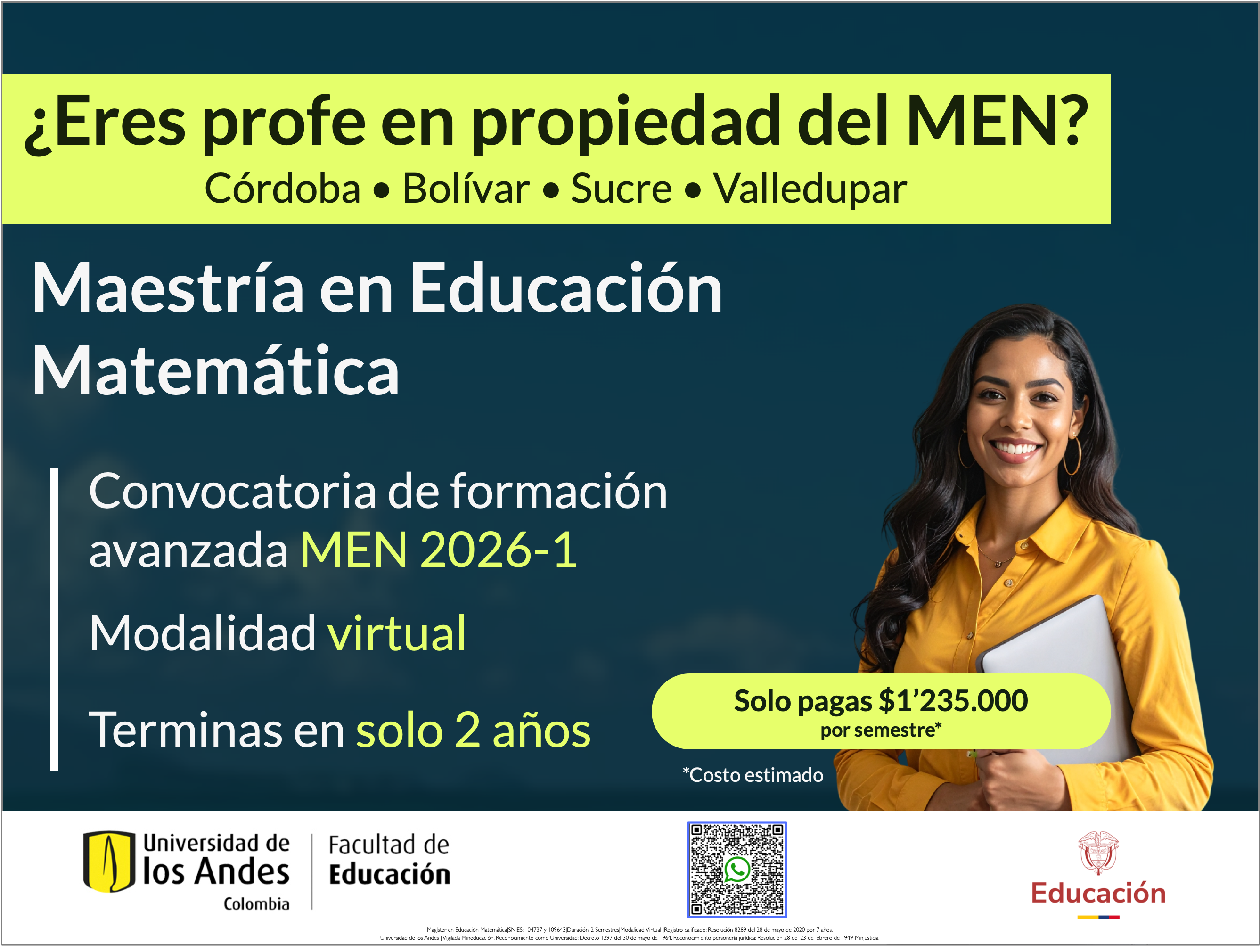 Convocatoria MAD - MEN