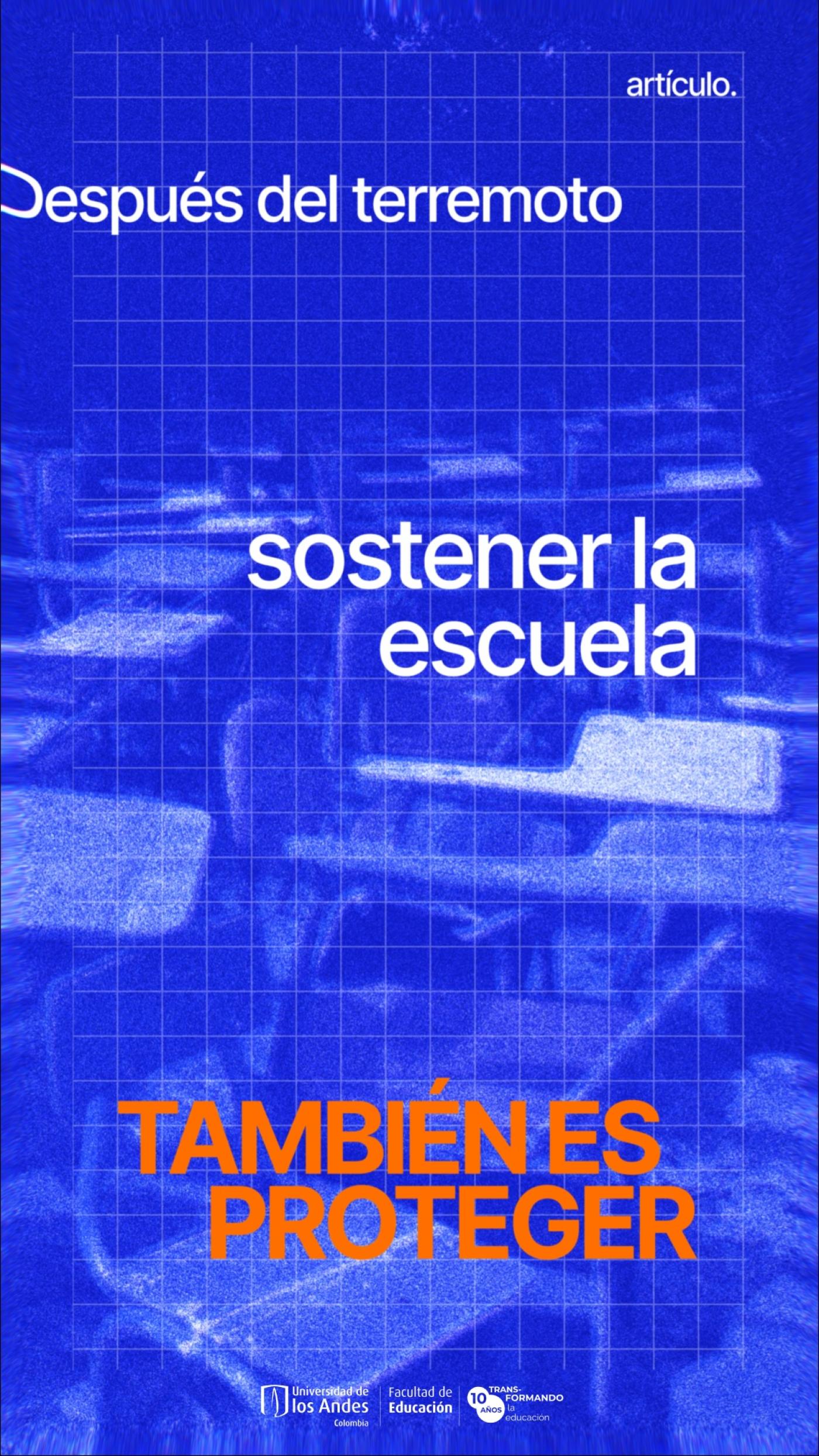 Terremoto Educación
